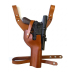 Han Solo Inspired Brown Leather Drop Holster