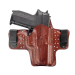 Brown Airflow IWB Leather Holster-Dual Clips