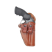 Brown IWB Leather Revolver Holster