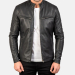 Ionic Black Leather Jacket