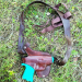 Brown Leather Horizontal Shoulder Holster – Thumb-Break