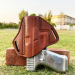 Handcrafted Open Top OWB Leather Gun Holster- Custom Molded Full Grain Leather Holster