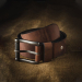 Crazy Horse Leather Unisex Jeans Belt – Italian Veg‑Tanned