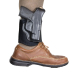 Leather Ankle Holster with Padded Neoprene Band