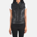 Rayne Moto Black Leather Vest