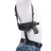 Black Nylon Horizontal Shoulder Holster – Mag Pouch