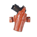 Thumb Break Belt Slide Holster with Snap Keepers