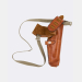 Vertical Leather Shoulder Holster With Dual Retention – full product view