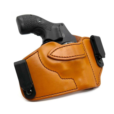 Tan Banshee IWB Leather Holster – Tuck Clips