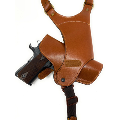 Cardini Leather Vertical Shoulder Holster