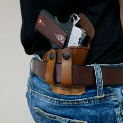 Wright Burgundy Leather Closer IWB Holster