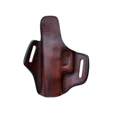 Brown Full-Grain Leather Custom OWB Holster