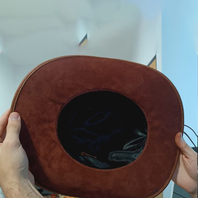 Handcrafted Western Leather Cowboy Hat