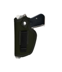 Green Universal Ambidextrous Nylon IWB/OWB Clip Holster