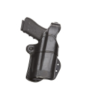 Black Leather Nightguard Light Bearing Paddle Holster