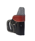 Black & Brown Colt 1911 Leather OWB Holster