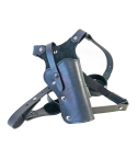 Black Leather Sportsman Chest Holster