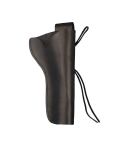 Black Leather Western Style OWB Holster