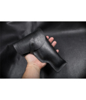 Black Leather Flap OWB Hunting Holster