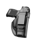 Black Leather IWB Carry Holster