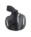 Black Leather Pancake Belt Slide Holster