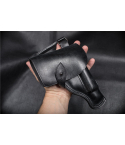 Black Leather Ranger Combo Holster