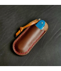 Brown Leather EDC Knife Pouch