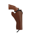 Saddle Tan Leather Western Style OWB Holster