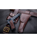 Brown Leather Vintage Belt Holster