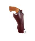 Burgundy Leather Western Style OWB Holster