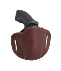 Burgundy Leather Pancake Belt Slide Holster