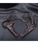 Colt 1911 Brown Leather Spider Shoulder Holster