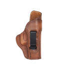 Cortona Leather IWB Holster – molded profile with steel belt clip