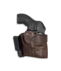 Brown IWB Leather Holster – Steel Clip