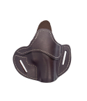 Dark Brown Leather Close Contact OWB Holster