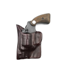 Dark Brown Leather Pocket Holster