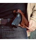 Cross-Draw Leather Holster for Glock 19