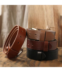  Vegetable Tanned Full Grain Leather Belt