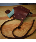 Handmade Brown Leather Thigh Holster