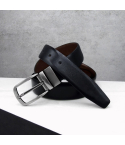 Personalized Reversible Leather Belt