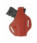 Leather Pancake Holster For Compact And Subcompact Pistols