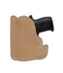 Natural Tan Leather Ambidextrous Pocket Holster