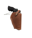 Open Bottom OWB Leather Holster
