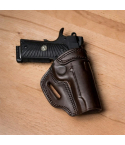 Open Top OWB Leather Holster for 1911