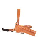 Premium Leather Chest Holster For Large Caliber Handguns