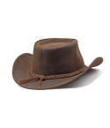 Personalized Durable Leather Cowboy Hat