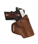 Regulator OWB Leather Cross Draw Holster – Saddle Tan