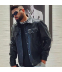 Men’s Black Faux Leather Jacket
