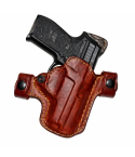 Tan Leather OWB Holster With Snap Straps