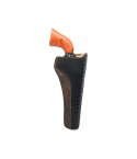 Two Tone Leather OWB Revolver Holster